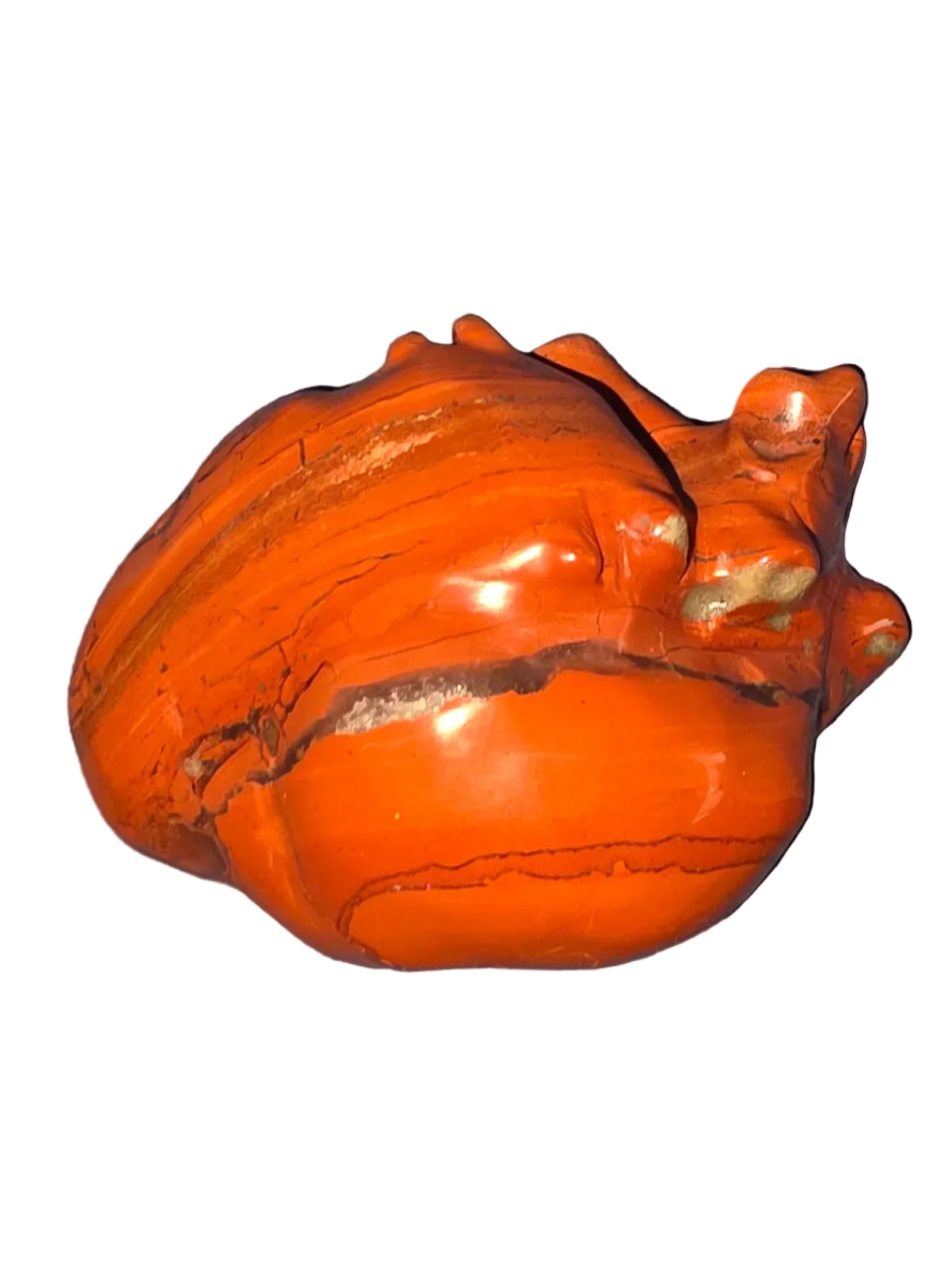 Red Jasper Human Heart Crystal