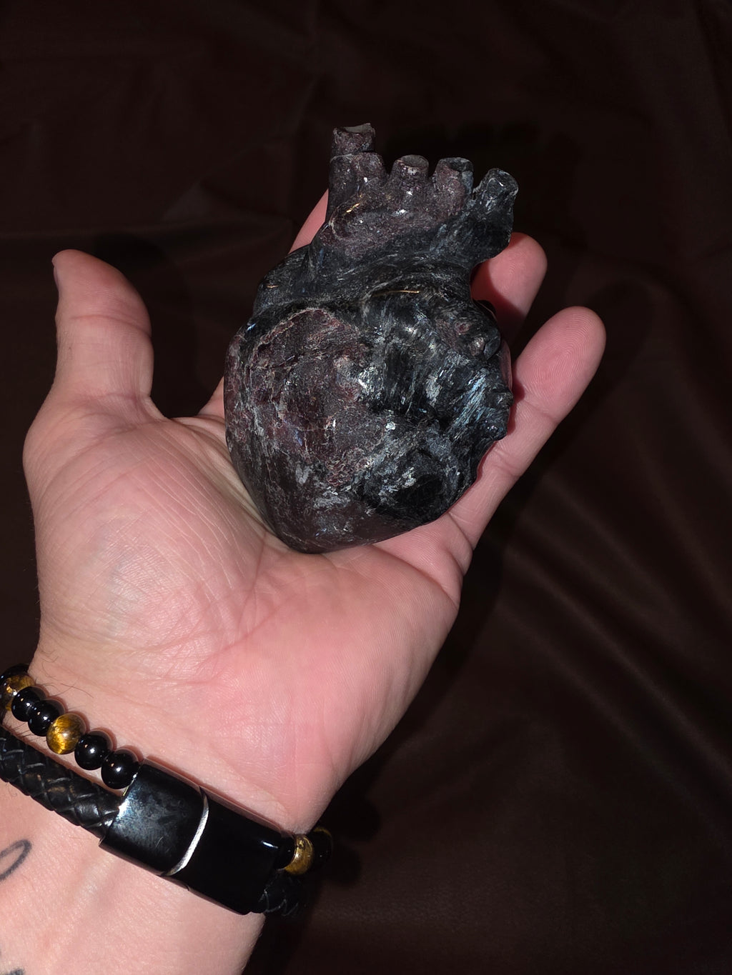 Almandine Garnet Human Heart Crystal